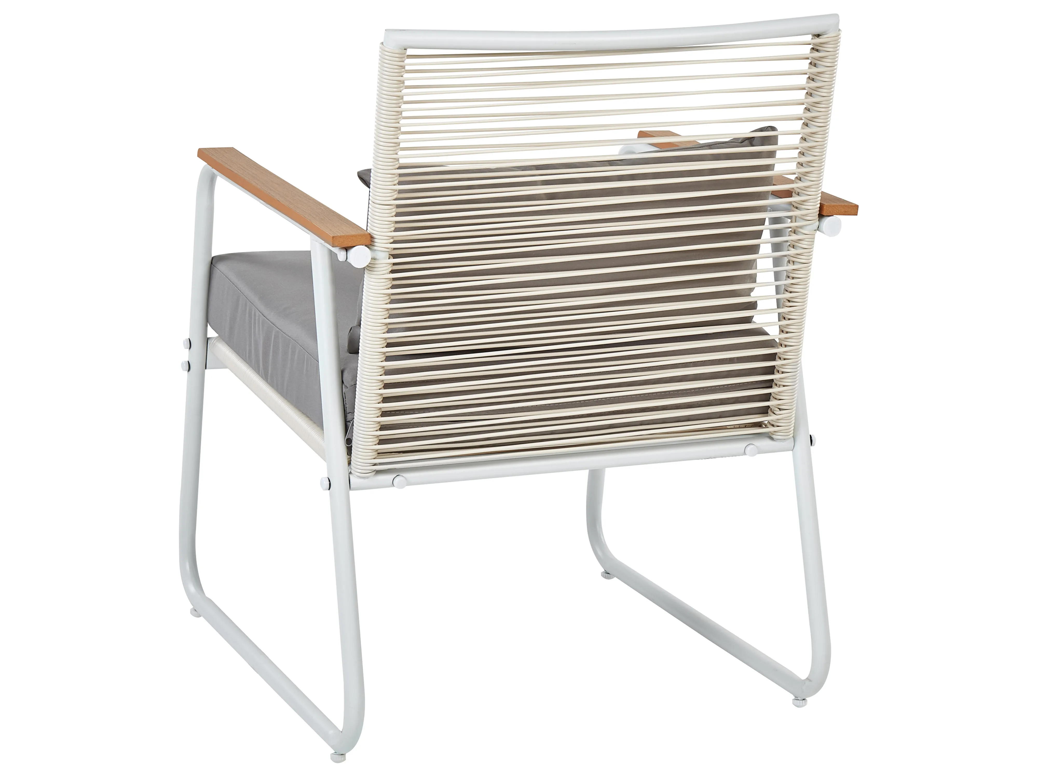 Loungeset met tafel 4-zits POMONTE Metaal Wit