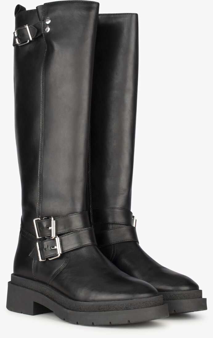 PS POELMAN zwarte ps poelman biker boots bennie one