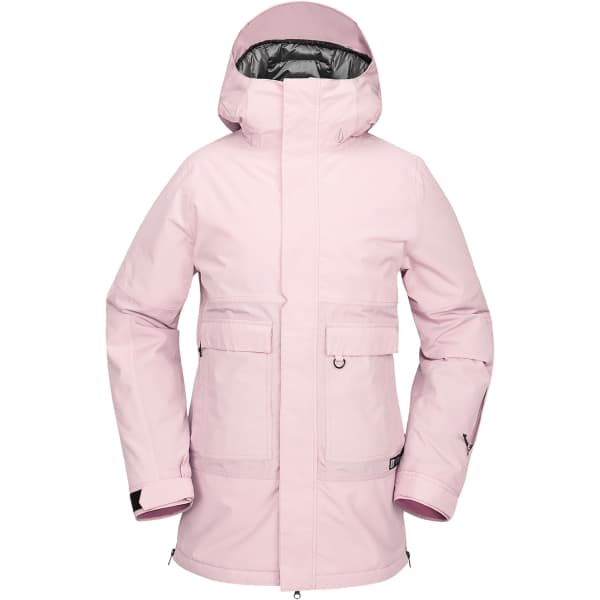 Veste snowboard VOLCOM LARX 2L TDS INF PARKA ADOBE ROSE
