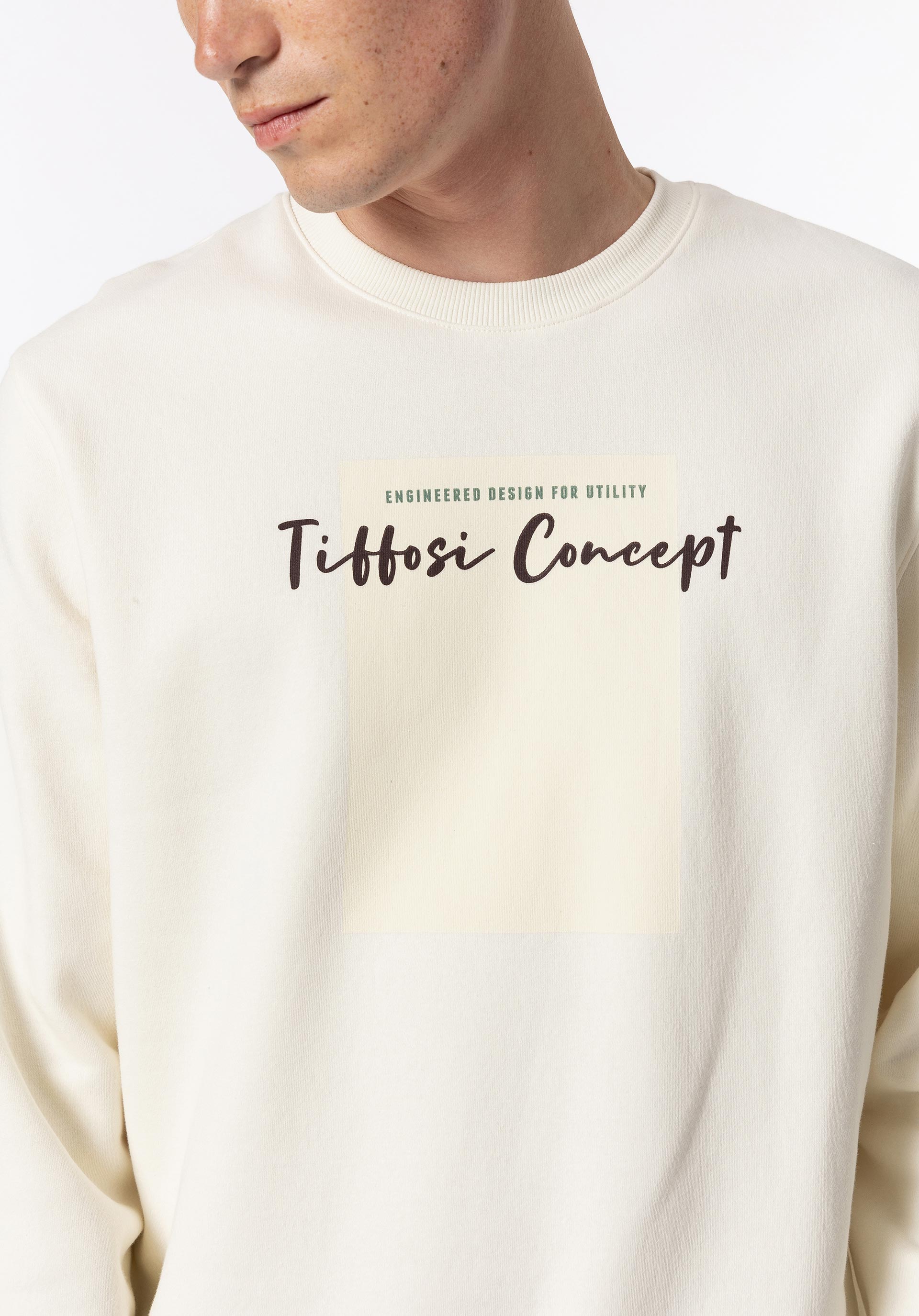 Sweatshirt com Estampado Frontal