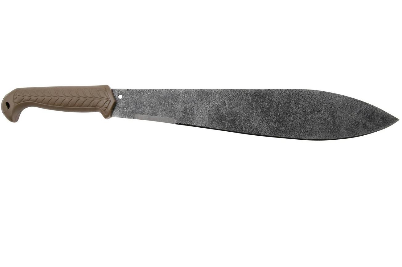 Condor Terrachete CTK2850-145-HC, 1075 Carbon Steel, Desert Tan, machete, Joe Flowers design