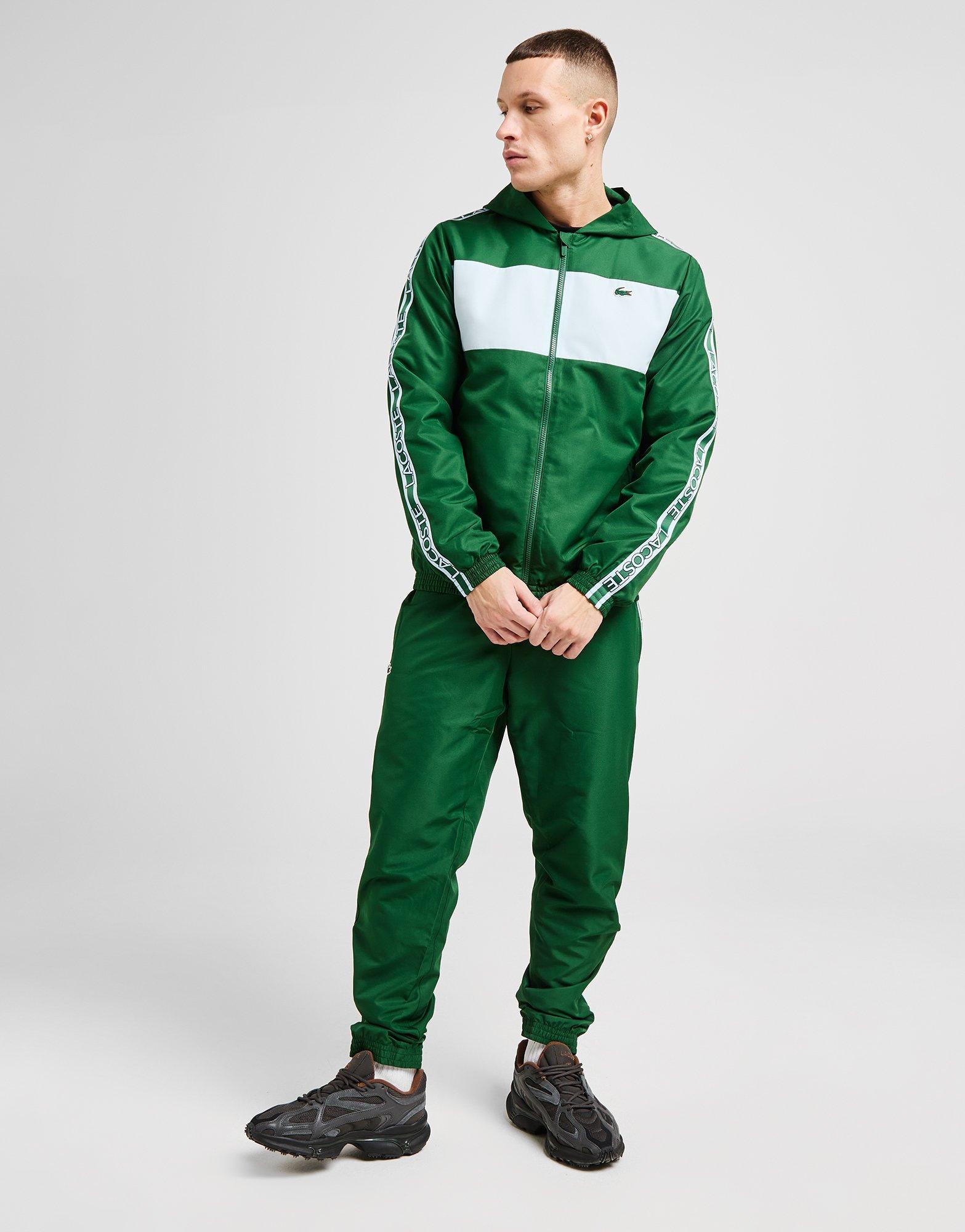 Lacoste Sweat à capuche Colour Block Taffeta Zippé