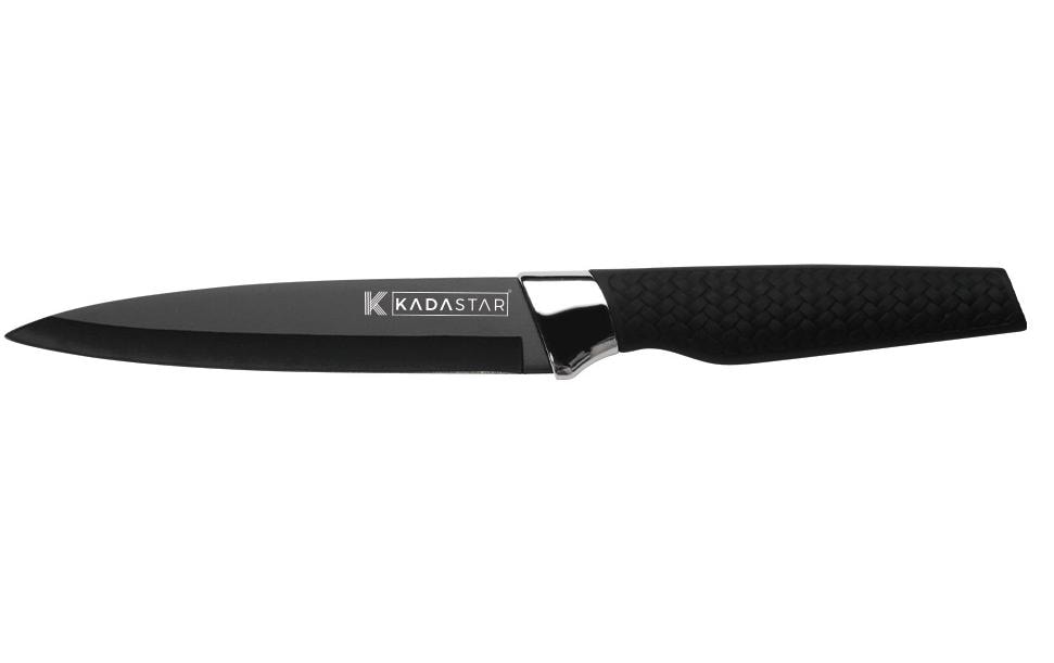 Messer-Set Premium Black 6-teilig, Schwarz/SilberMesser
