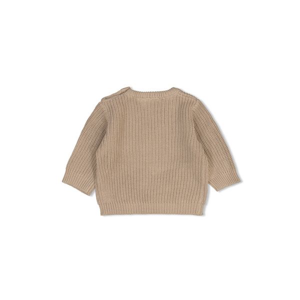 Feetje Sweater Gebreid The Magic is in You Taupe