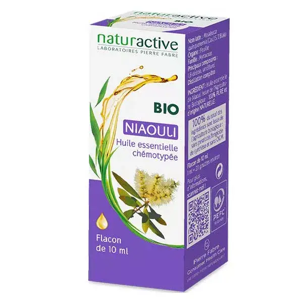 Óleo Essencial de Niaouli Orgânico Naturaactive 10ml
