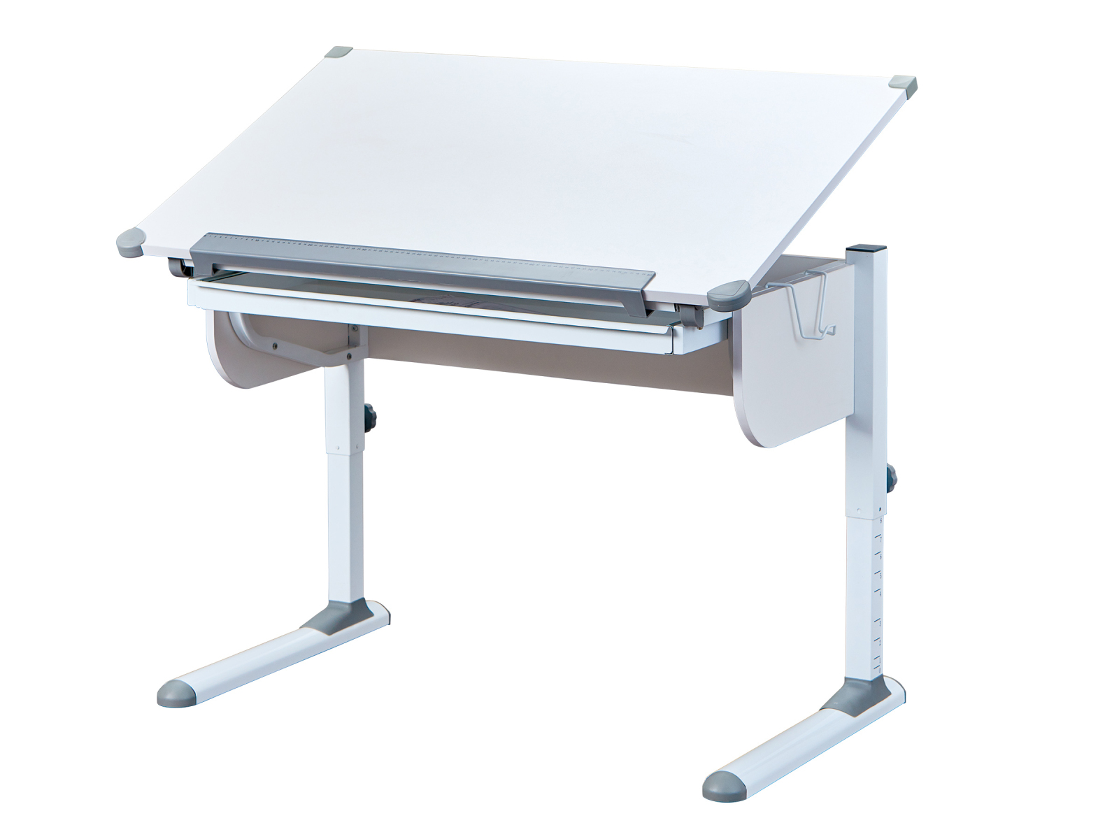 Schreibtisch STUDARE - weiß - 110x68 cm
