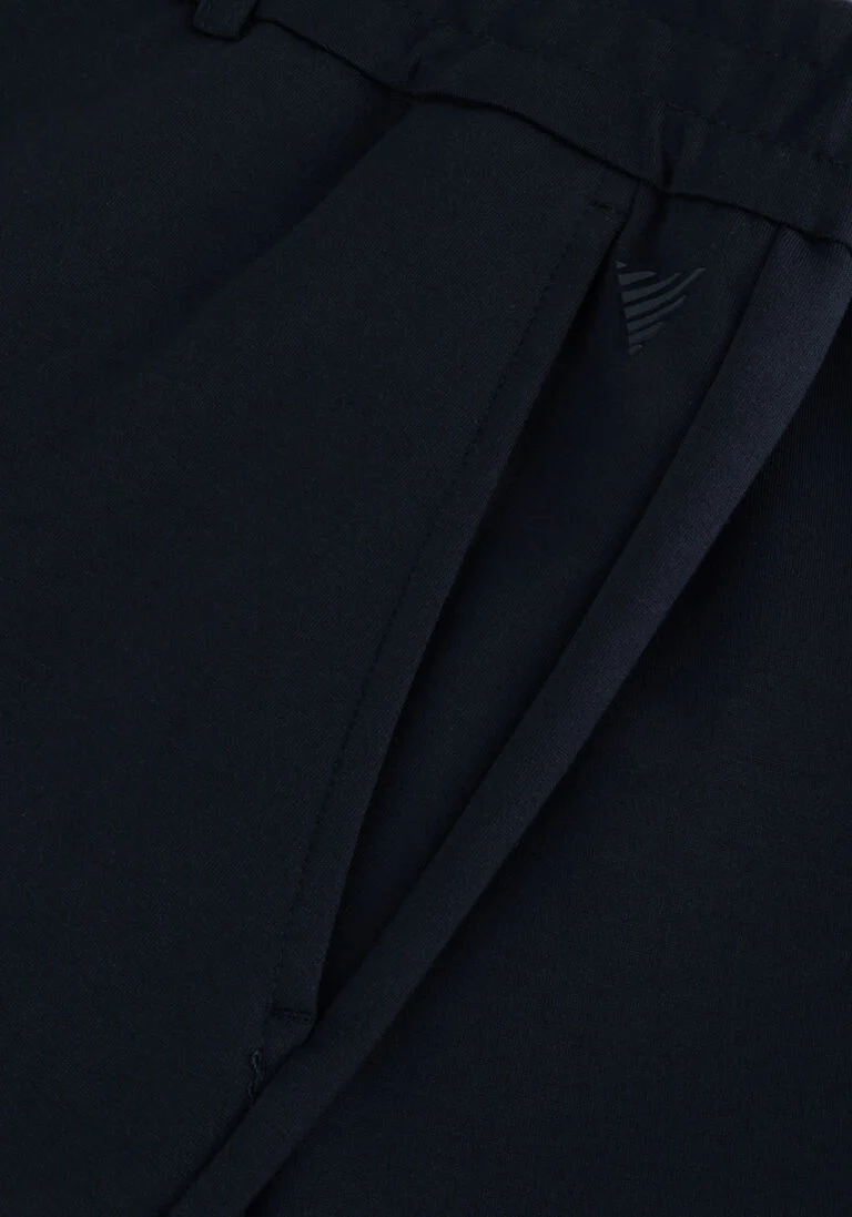 PURE PATH donkerblauwe pure path pantalon punta pants with pockets