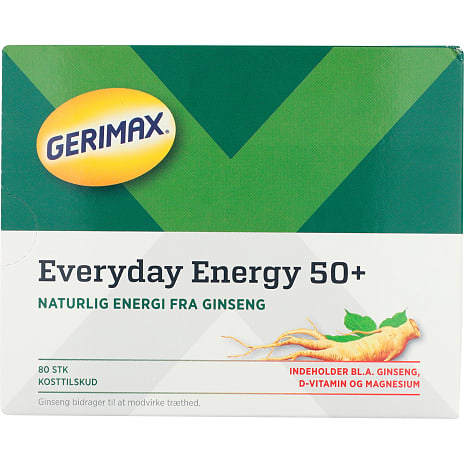 Ginseng, D-vitamin og magnesium