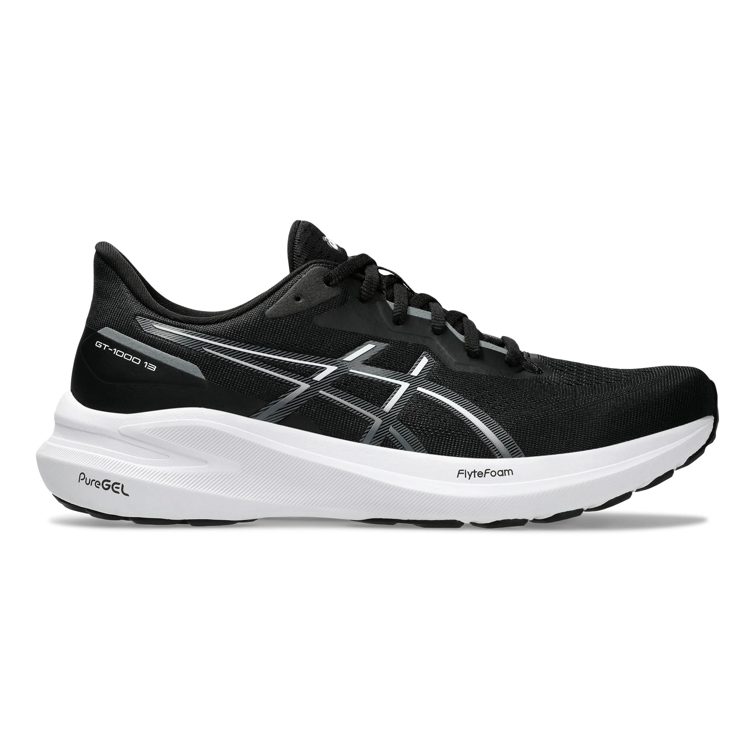 ASICS GT-1000 13 Chaussure De Running Avec Stabilisateurs Hommes - Noir , Blanc