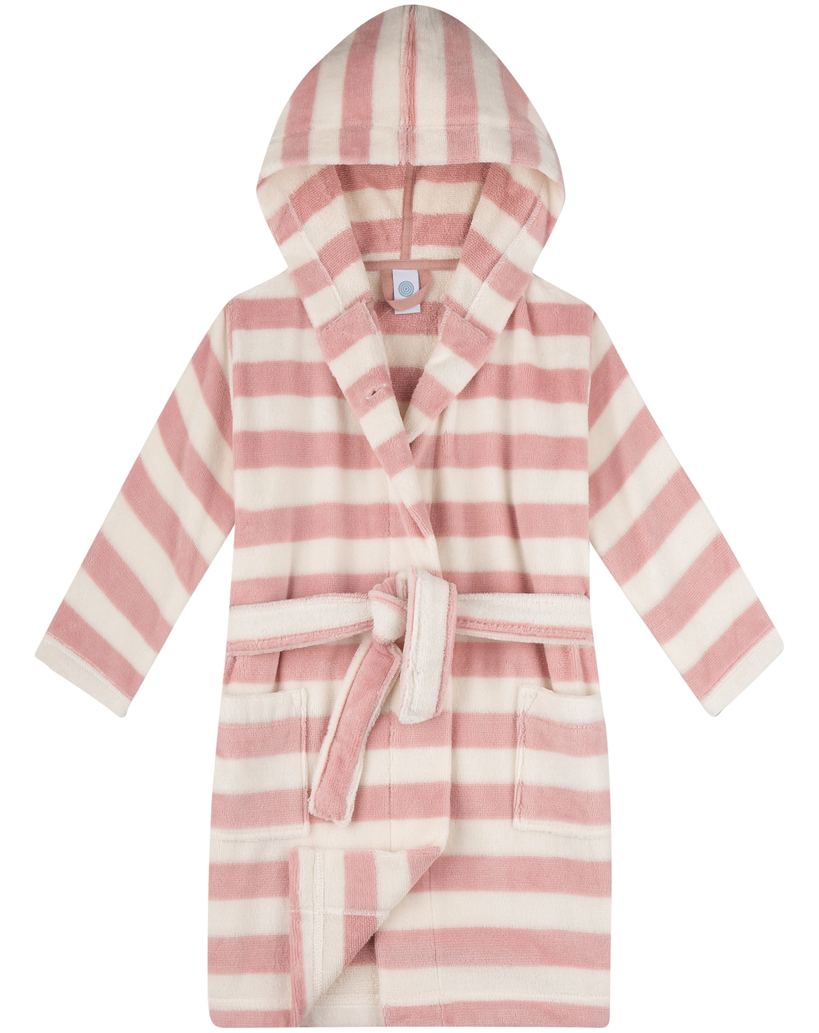 Bademantel MORNING LOVE in silver pink