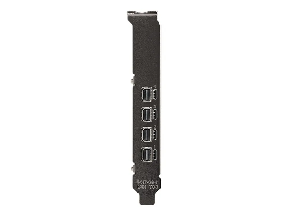 NVIDIA T1000 - grafikkort - T1000 - 4 GB GDDR6 - PCIe 3.0 x16 lavprofil - 4 x Mini DisplayPort