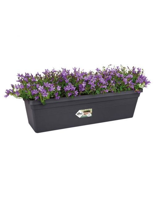Elho Balkonbak Green Basics Zwart - Plantenbak