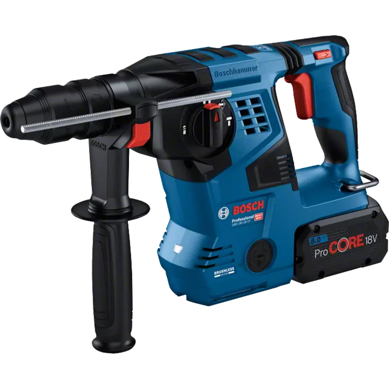 Bosch GBH 18V-28 CF Accu Boorhamer 2x PC 8,0 L-Boxx