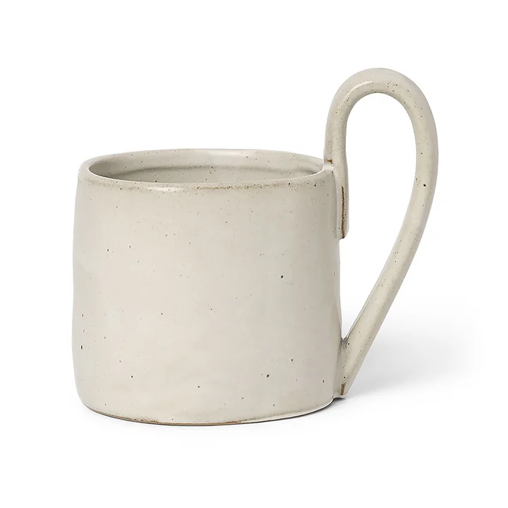 Ferm Living - Flow Becher, off-white