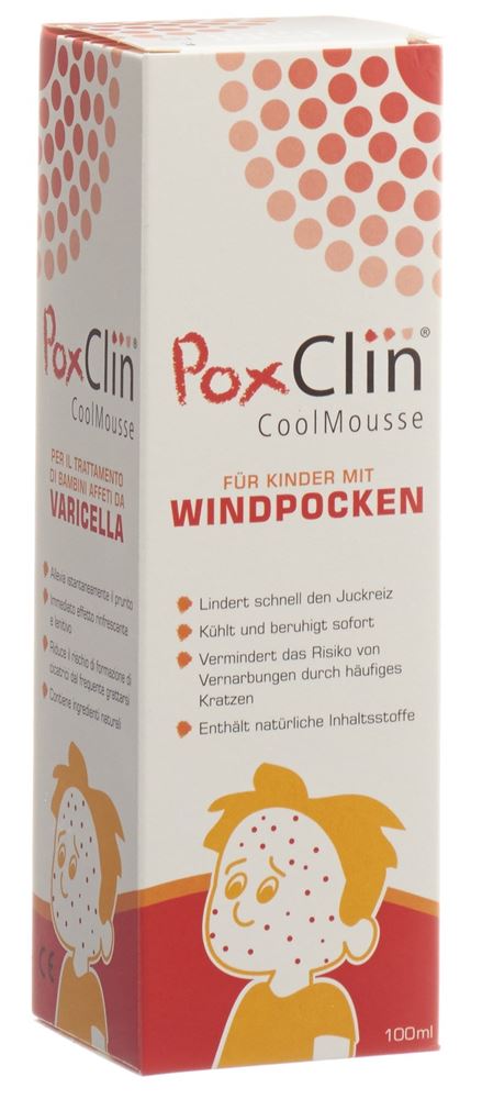 POXCLIN CoolMousse<br>100 ml, Flasche, Schaum zur Anwendung auf der Haut