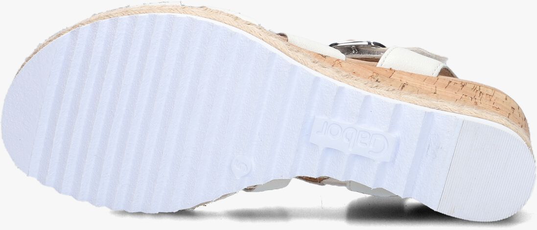 witte gabor sandalen met hak 832