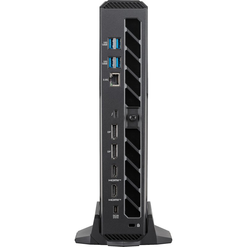 ASUS ROG NUC RNUC15JNK9X28AA2 Intel Core Ultra 9 275HX 32 Go DDR5-SDRAM 2 To SSD NVIDIA GeForce RTX 5080 Windows 11 Home USFF Mini PC Noir