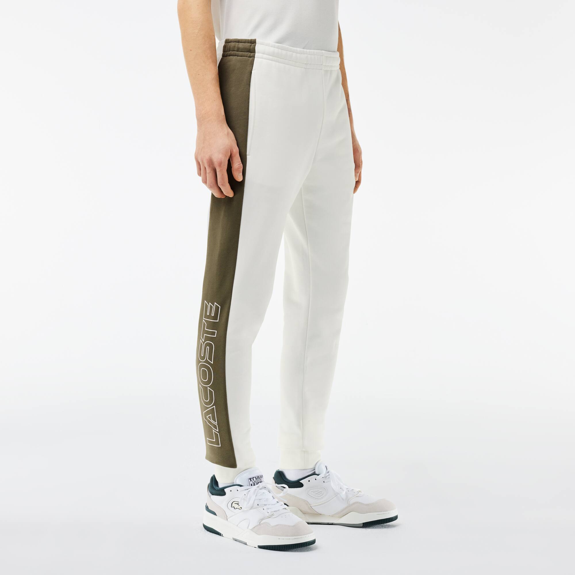 Colourblock Jogginghose Trainingshosen - Weiss - Lacoste - Herren