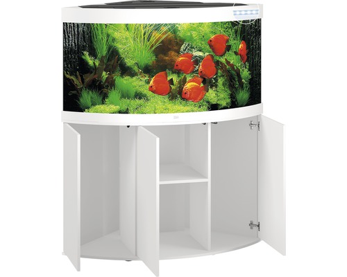 JUWEL Trigon 350 SBX aquariumcombinatie met LED-verlichting, filter, verwarming en witte kast
