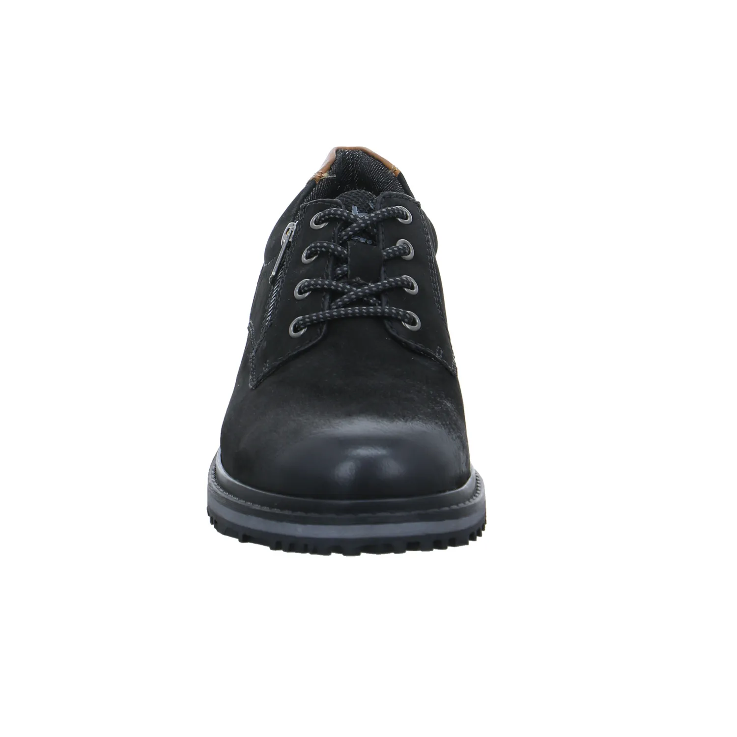 BUGATTI SHOES Halbschuh-City Schwarz Leder