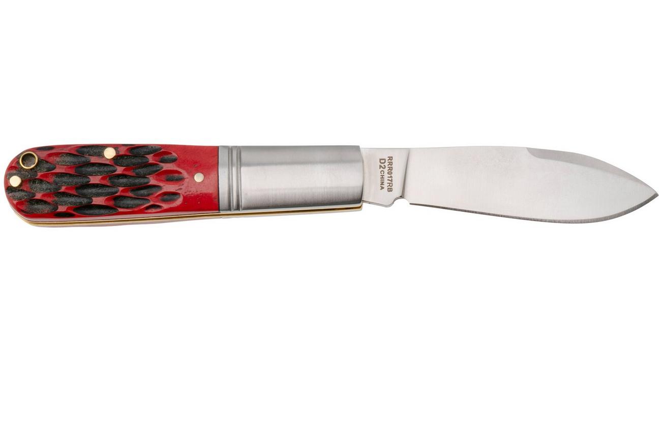 Rough Ryder Reserve Original Barlow RRR017RB, D2, Red Jigged Bone, slipjoint zakmes