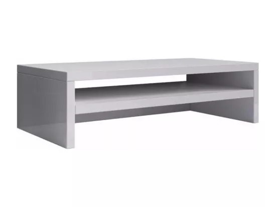 Support de moniteur pour Chambre Bureau en Blanc avec 46x23x13cm Adelis
