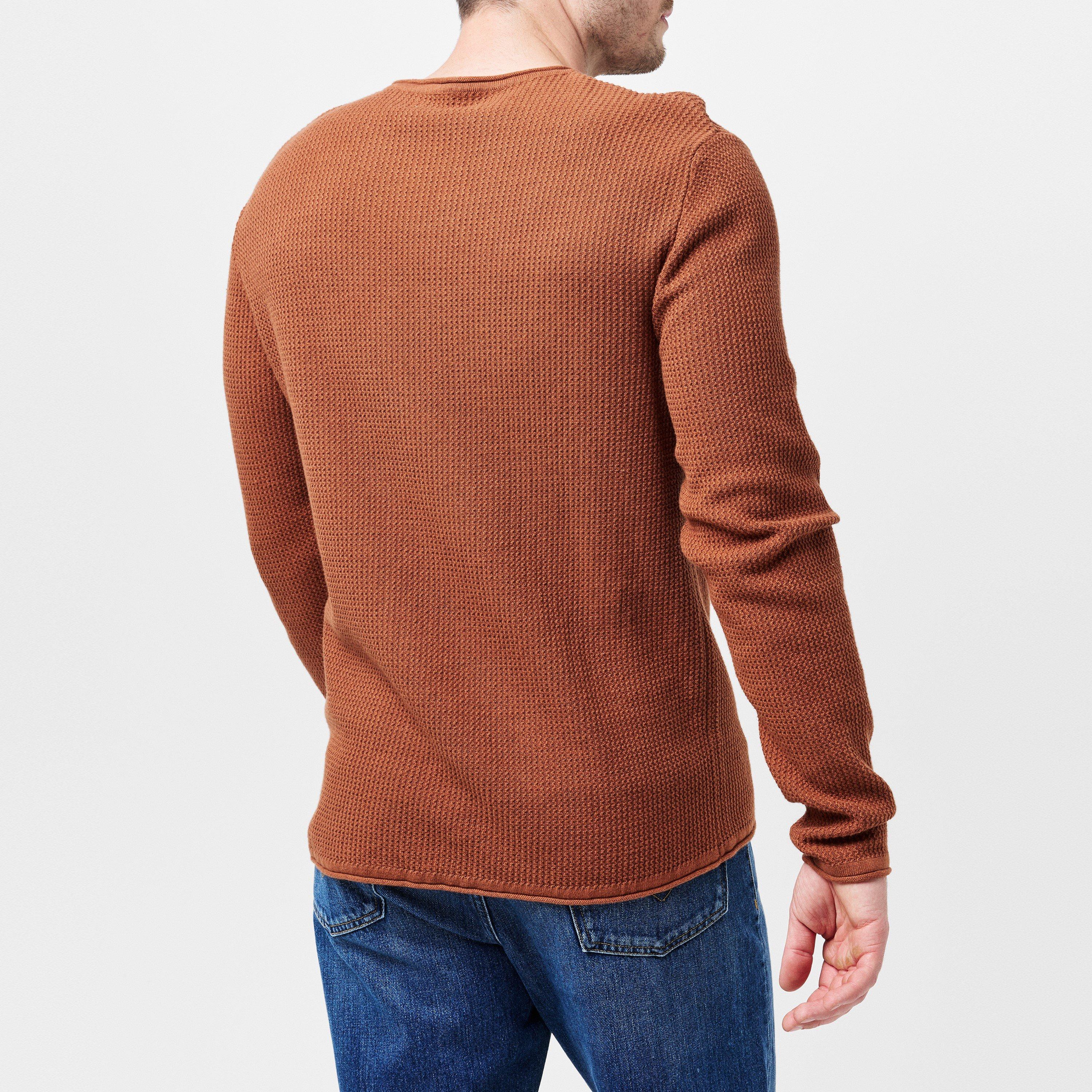 Jack and Jones JJ Carpenter Knit Crew Sweater Mens