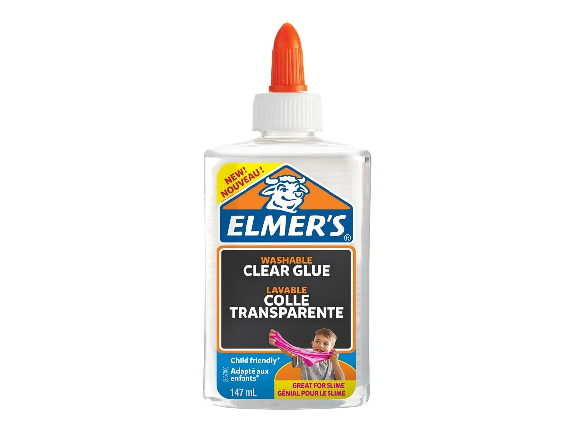 Elmer's skolelim klar 147ml - vaskbart til slim