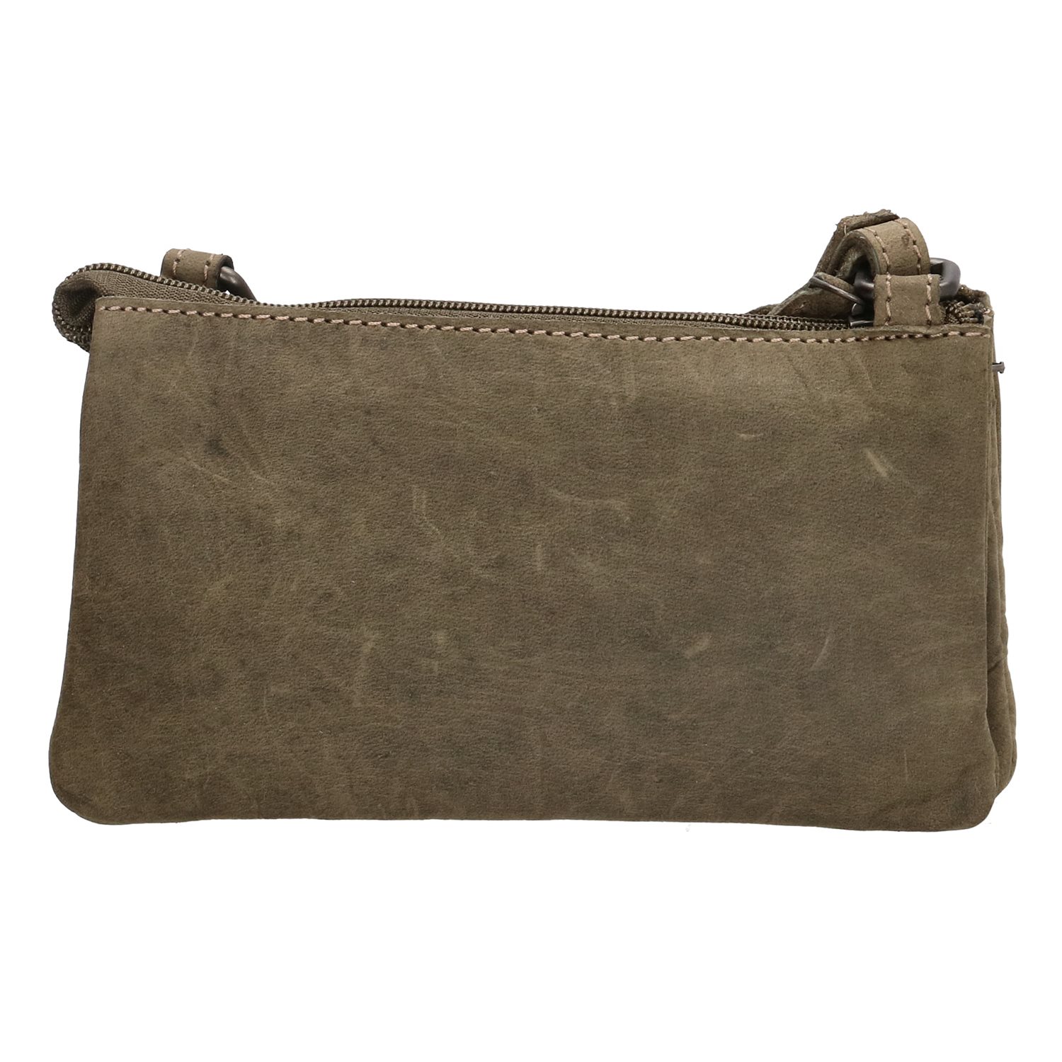 Hide & Stitches Idaho Voyage Schoudertas olijfgroen