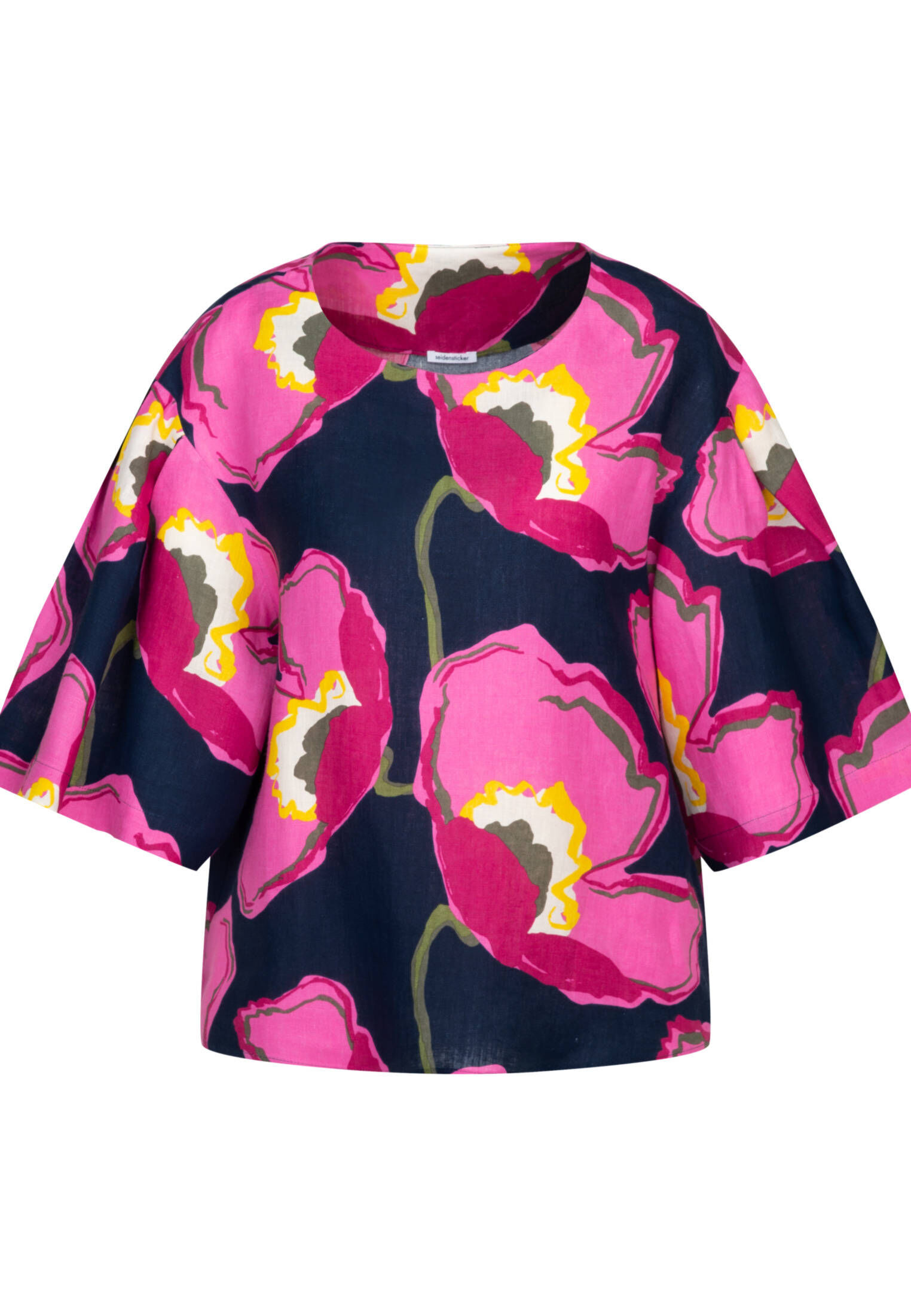 Seidensticker| Damen Shirt Schwarze Rose