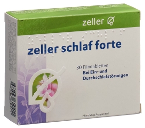 ZELLER Schlaf forte Filmtabletten, 30 Stück
