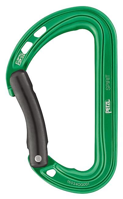PETZL - PACKS DE 6 MOUSQUETONS SPIRIT COURBE