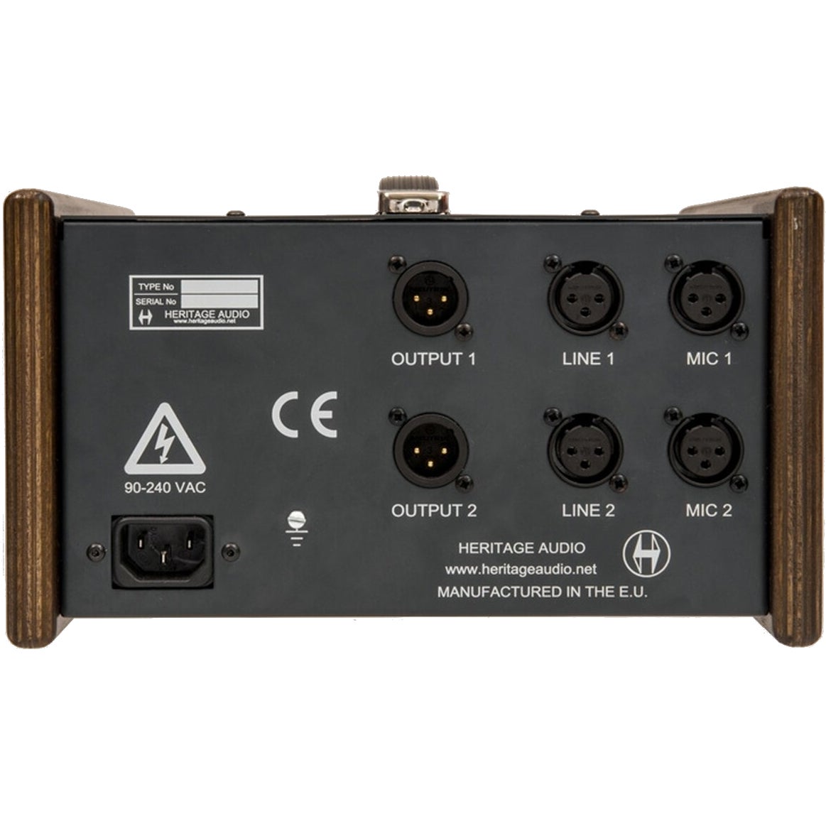 Heritage Audio Dual TableTop 73 tweekanaals microfoon voorversterker