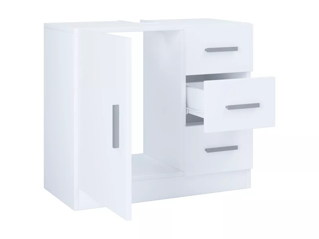 Armoire de salle de bain en bois Zalo XL Tiroir
