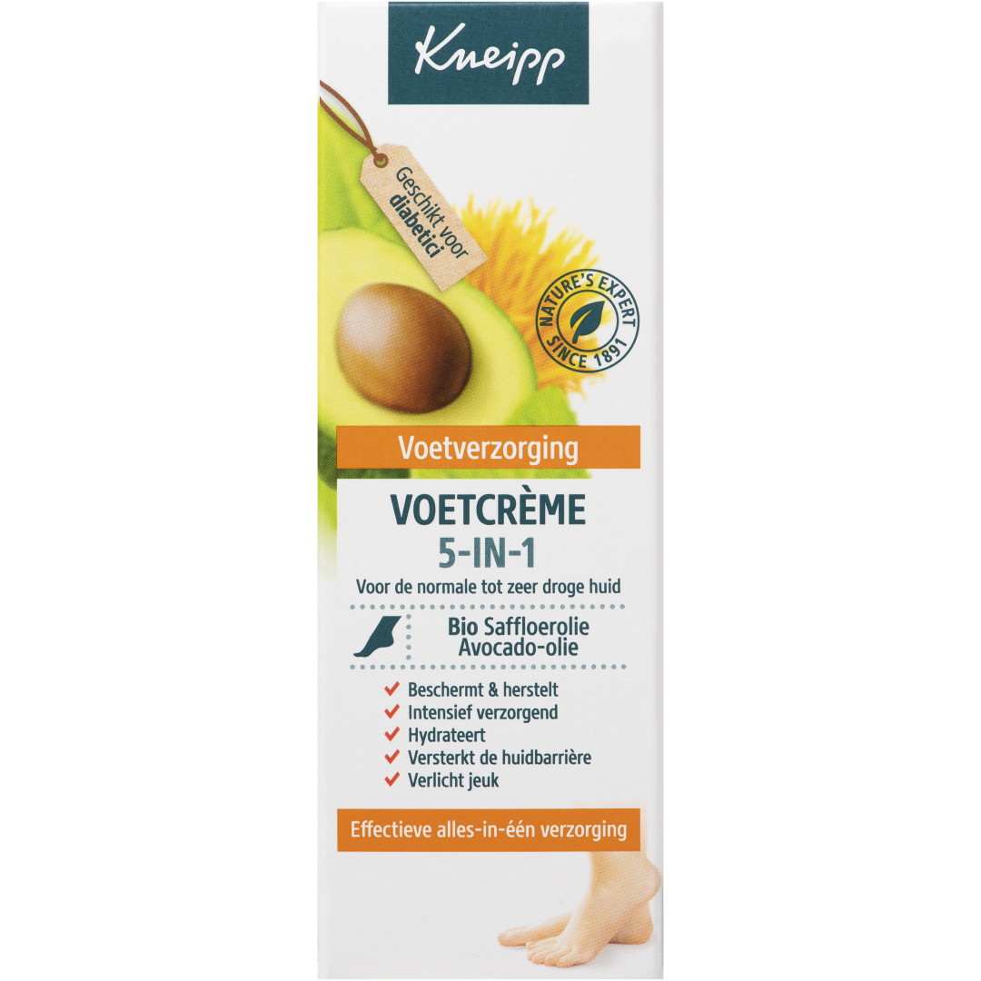 Kneipp Voetcreme 5-in-1 (75 ml)