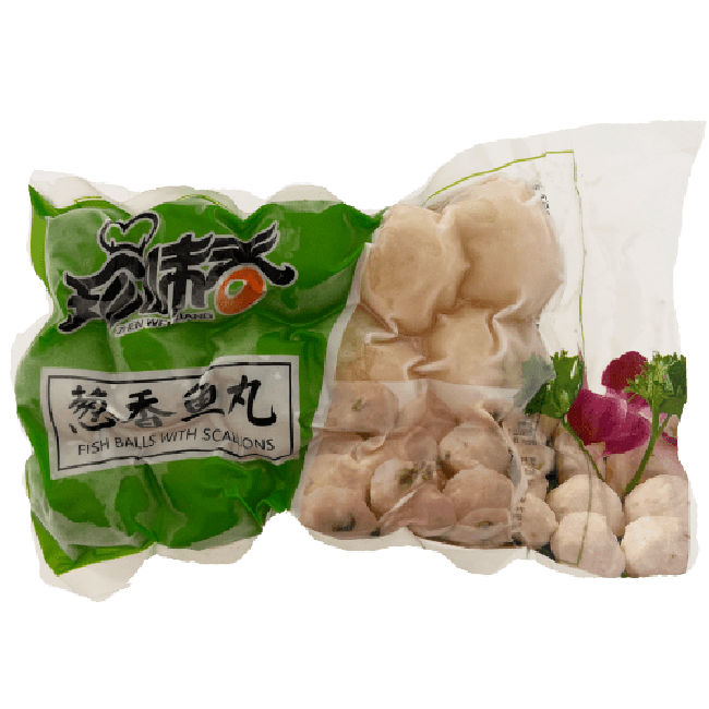 Zhen Wei Xiang Bevroren Visballen met Bosui 300g