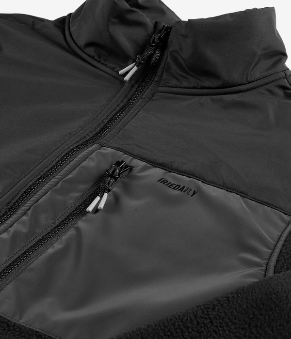 Iriedaily Auf Deck Fleece Jacke (uni black)