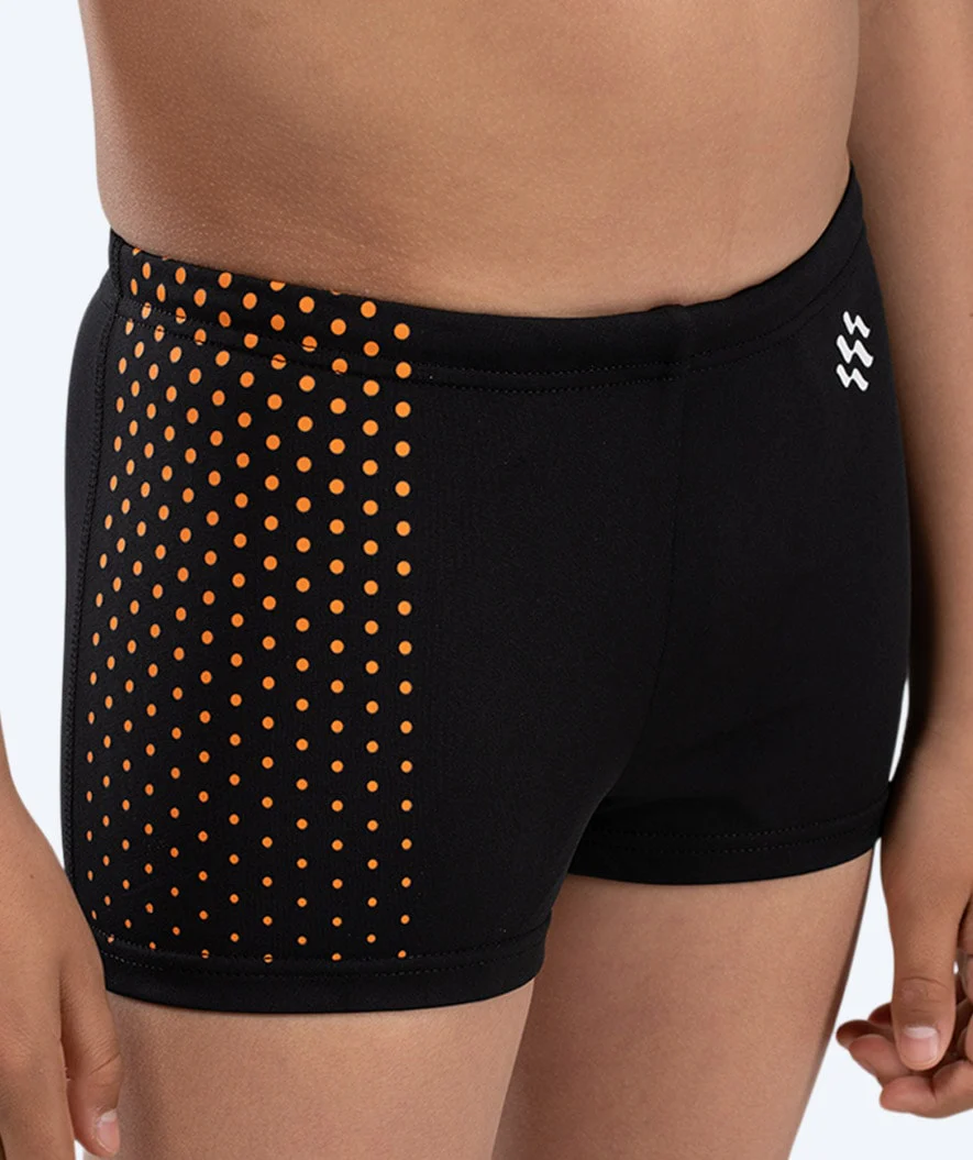 Watery badebukser til drenge - Flaming Vegas Eco - Orange Sporty