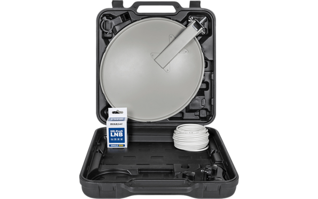 Megasat Mobile Sat-Anlage mit Campingkoffer