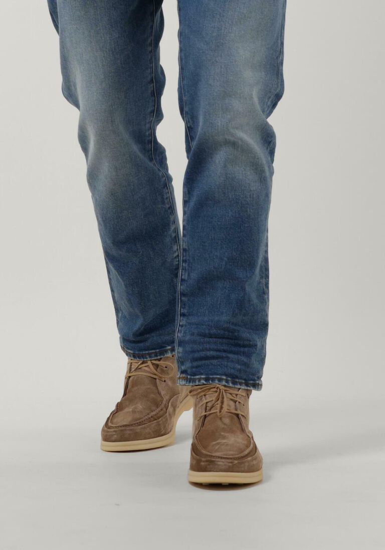 VAN BOMMEL beige van bommel veterschoenen sbm-50027