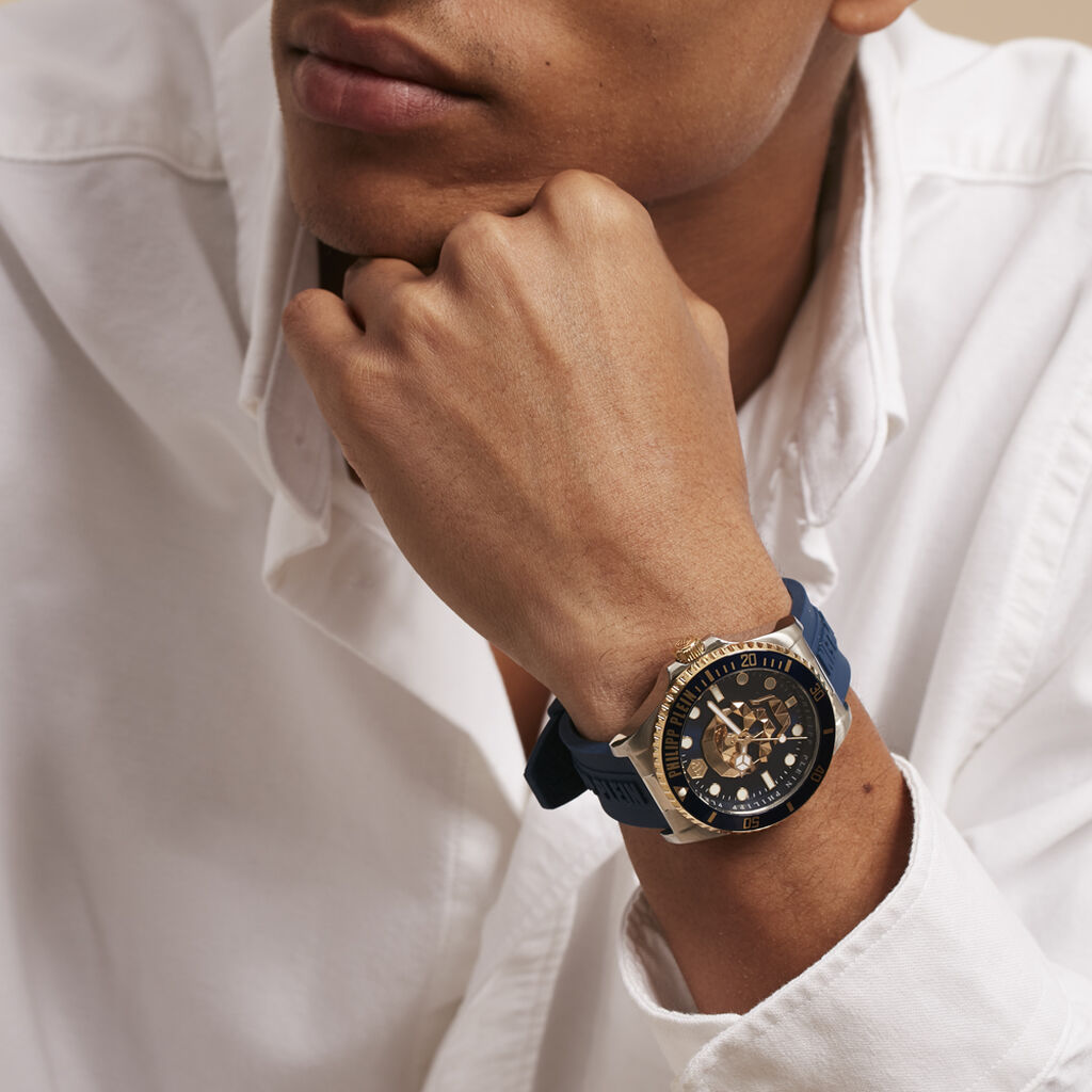 Montre Philipp Plein High-conic Bleu