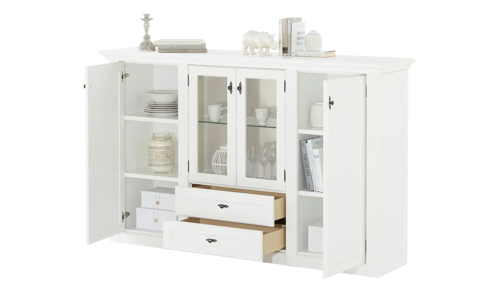 maison bleue Highboard Petit Chalet