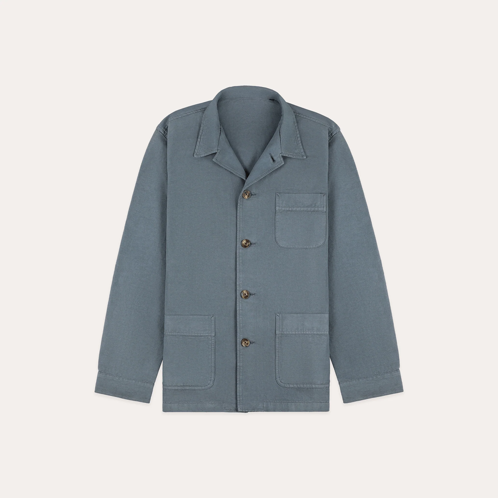 Blue work jacket
