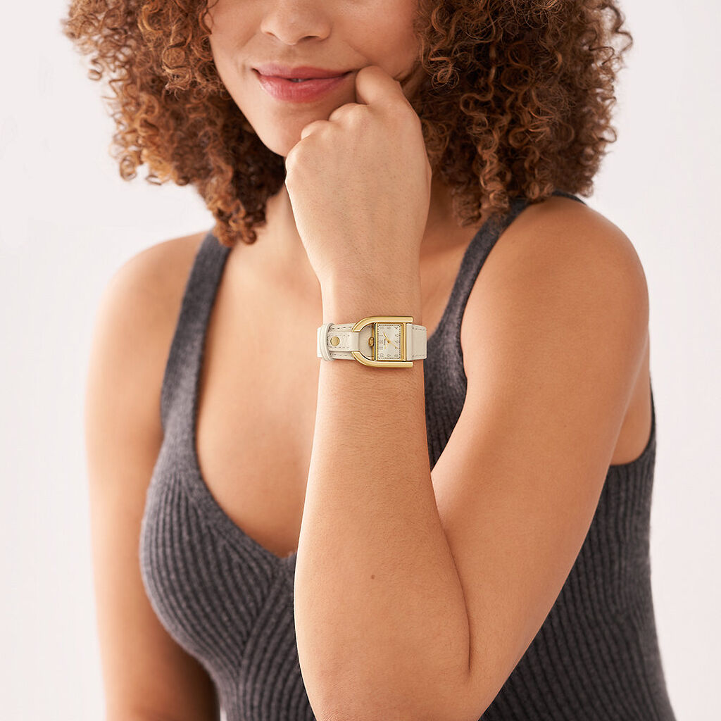 Montre Fossil harwell Doré
