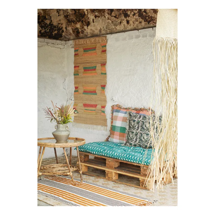 Madam Stoltz Matelas de sol  | Vert émeraude