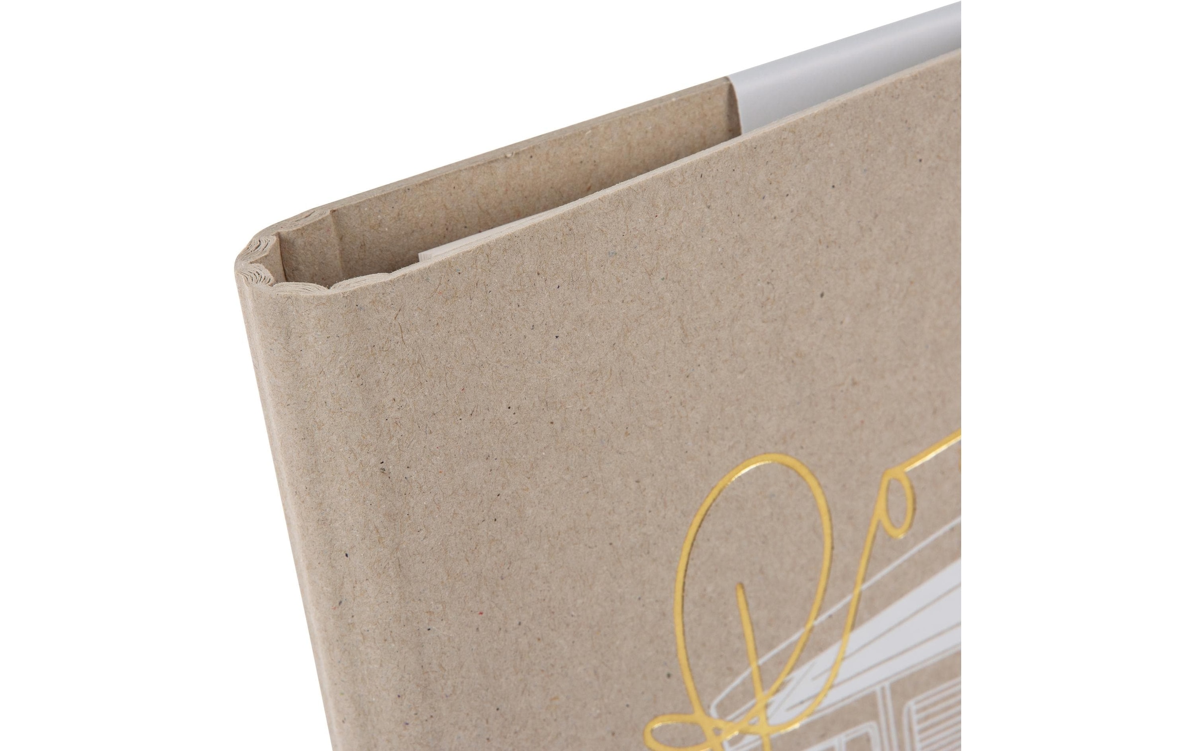Goldbuch Notizbuch »Ringbuch Road Trip Braun«