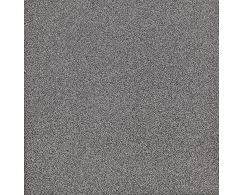 Porseleinen steengoed wand- en vloertegel, fijne korrel, ongeglazuurd maar geïmpregneerd, donkergrijs mat, 30 x 30 x 0,8 cm, R10