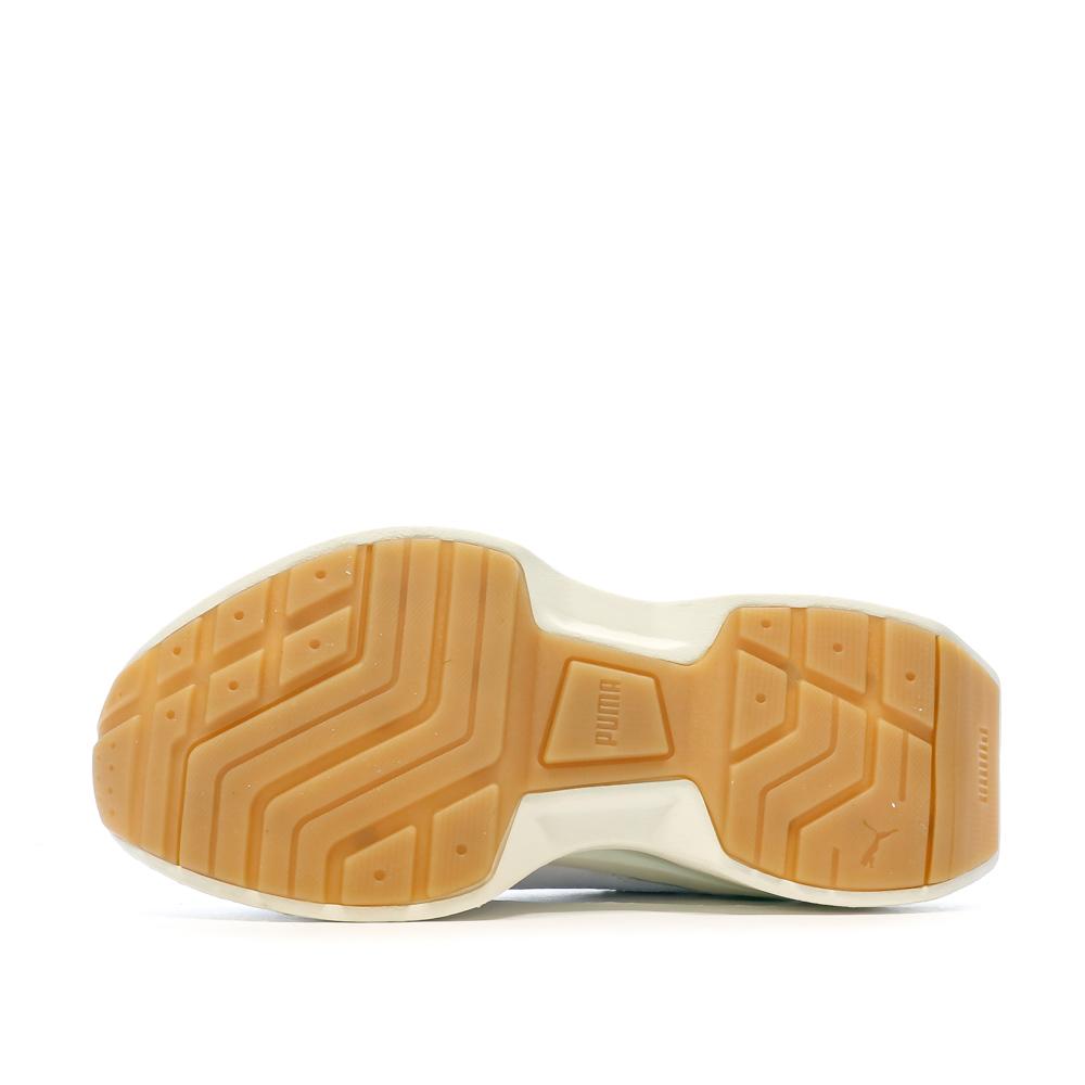 Puma Baskets Écru/Vert Femme PUMA Kosmo Rider