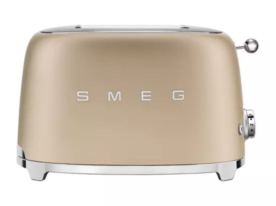 Toaster 2 tranches années 50 or mat