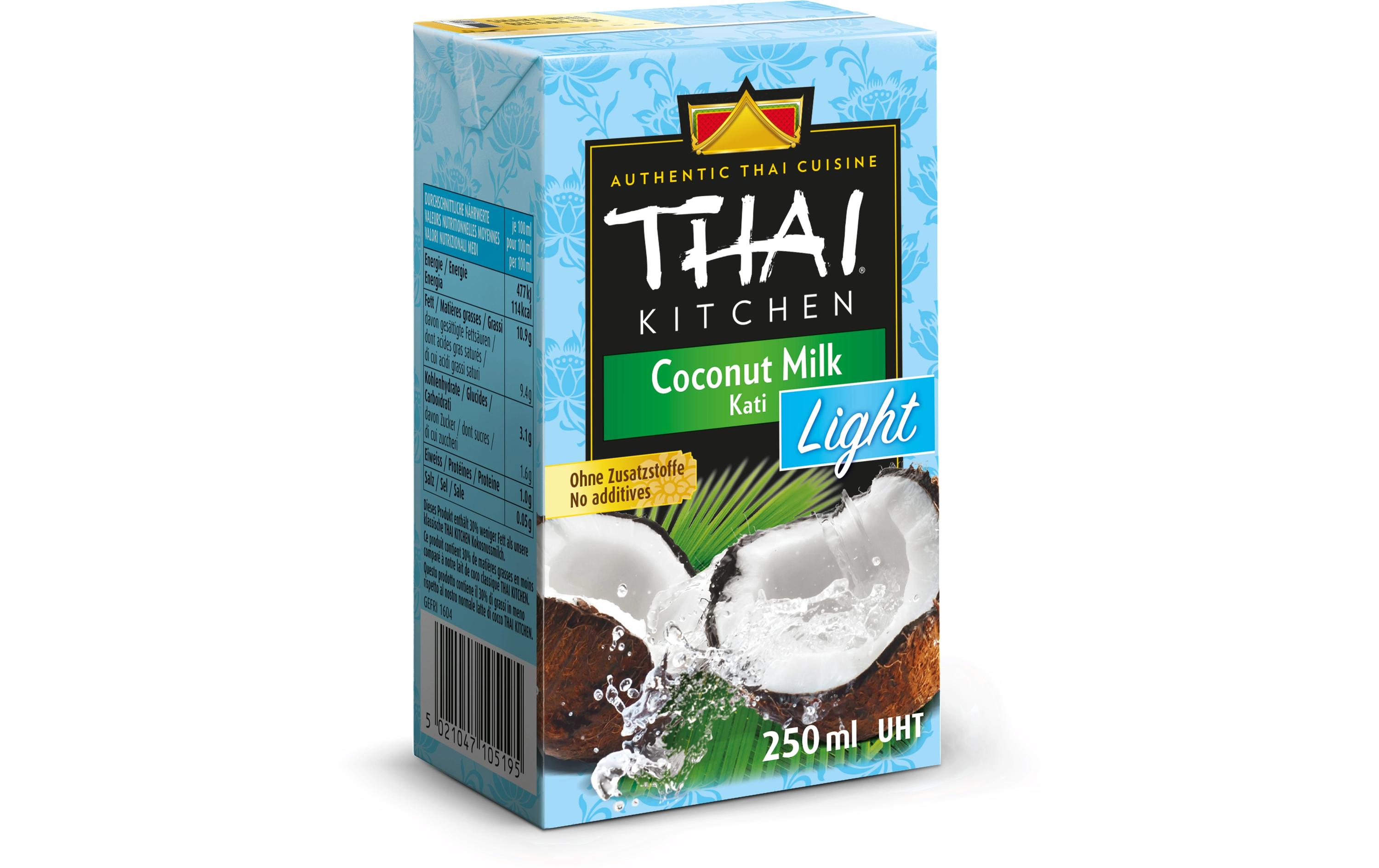 Coconut Milk Light 250 mlFettreduzierte Kokosnussmilch